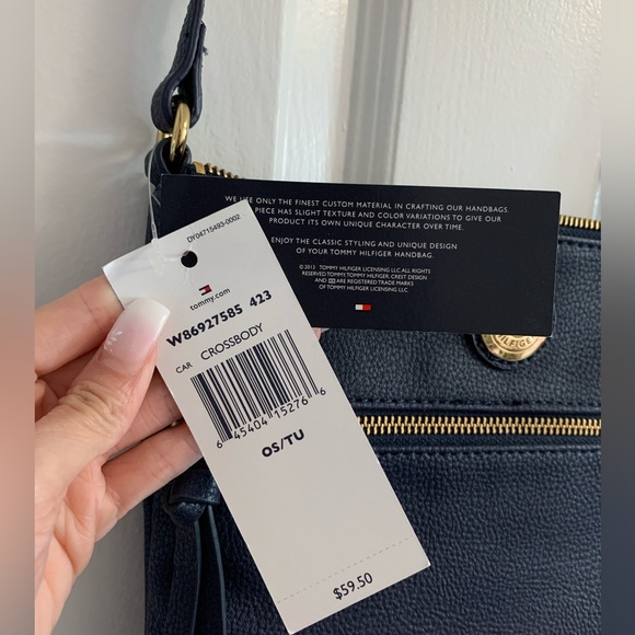 Tommy Hilfiger Cross Body Bag in Navy - Picture 3 of 13